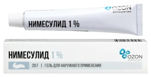 Купить: Нимесулид 1 % 20 г гель
