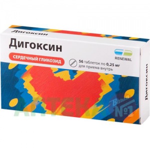 Купить Дигоксин Реневал таб 250мг №56