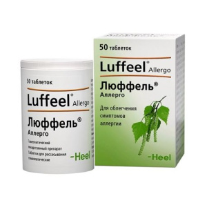 Купить: Люффель Аллерго 50 шт таблетки для рассасывания гомеопатические