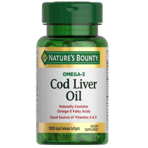 Купить: Nature's Bounty Жир печени норвежской трески 100 шт капсулы