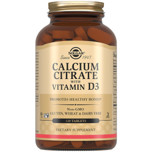 Купить: Solgar Цитрат кальция с витамином D3 120 шт таблетки