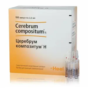 Купить Церебрум-Композитум Н 2,2 мл 100 шт раствор для инъекций