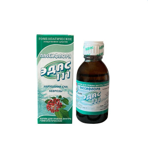 Купить: Эдас-111 Пассифлора 25 мл капли неврозы