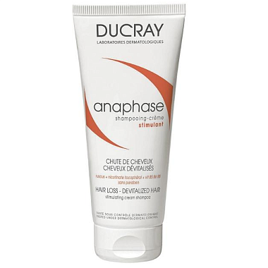 Купить Ducray Anaphase+ 200 мл шампунь для ухода за ослабленными выпадающими волосами без парабенов