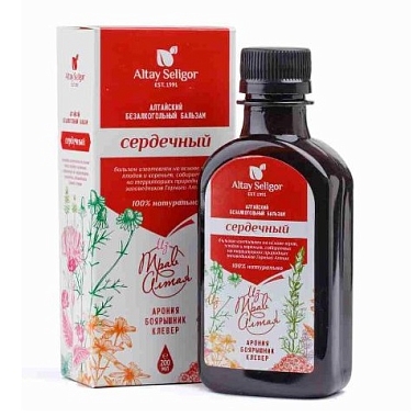 Купить Бальзам Алтайский 200 мл сердечный безалкогольный