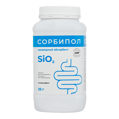 Купить Сорбипол 25 г порошок для приготовления суспензии для приема внутрь банка 