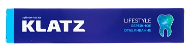 Купить Klatz Lifestyle 75 мл паста зубная бережное отбеливание