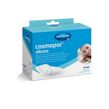 Купить Cosmopor 8 см x 10 см 5 шт повязка стерильная силиконовая