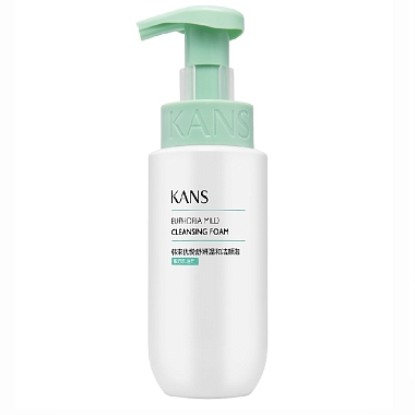 Купить Kans 200 мл пенка для лица мягкая успокаивающая очищающая