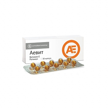 Купить Аевит 30 шт капсулы