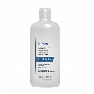 Купить Ducray Elution 400 мл шампунь мягкий балансирующий