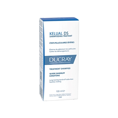 Купить Ducray Kelual DS 100 мл шампунь для лечения тяжелых форм перхоти