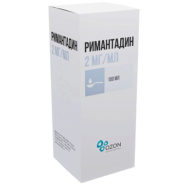 Купить Римантадин 2 мг/мл 100 мл сироп для детей