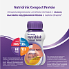Купить Нутридринк компакт протеин 125 мл 4 шт смесь для энтерального питания персик-манго