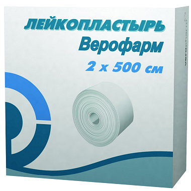 Купить Верофарм 2 см x 500 см пластырь катушка