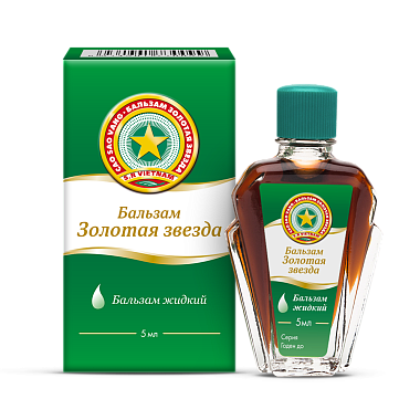 Купить Золотая Звезда 5 мл бальзам жидкий