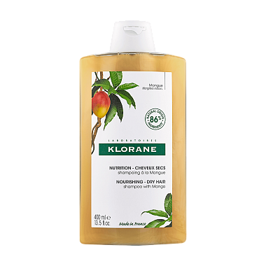 Купить Klorane 400 мл шампунь масло манго