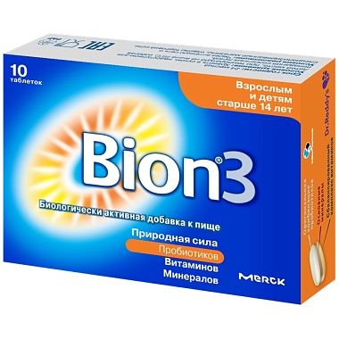 Купить Бион 3 1050 мг 10 шт таблетки