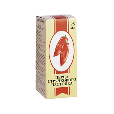 Купить Перца Стручкового 25 мл настойка