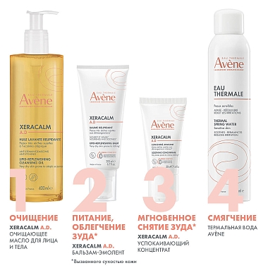Купить Avene XeraCalm A.D 200 мл бальзам липидовосполяющий