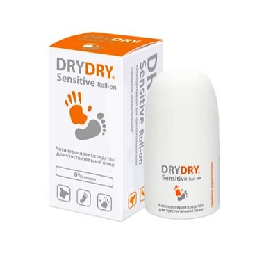 Купить Dry Dry De Sensitive Roll-on 50 мл дезодорант роликовый средство для чувствительной кожи