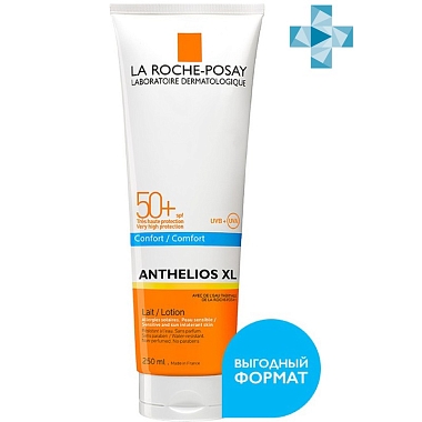 Купить La Roche-Posay Anthelios XL молочко д/лица и тела 250мл SPF 50+ увлажн