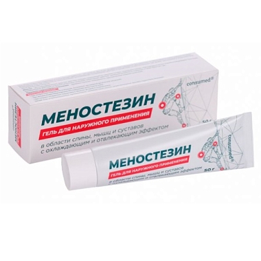 Купить Меностезин 50 г гель для тела с охлаждающим и отвлекающим эффектом