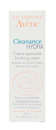 Купить Avene Cleanance Hydra 40 мл крем успокаивающий