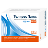 Купить Телпрес Плюс 12,5 мг + 40 мг 56 таблетки