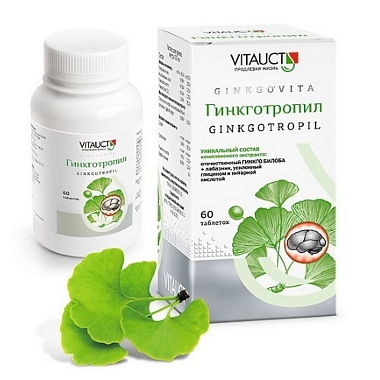 Купить Гинкготропил 60 шт таблетки