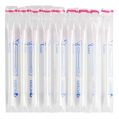 Купить Pigeon 50 шт ватные палочки с липкой поверхностью в индивидуальной упаковке