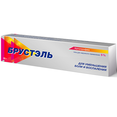 Купить Брустэль 5 % 50 г гель для наружного применения