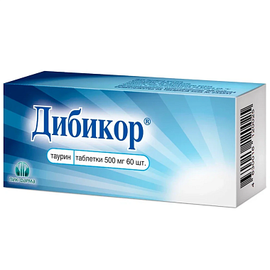 Купить Дибикор 500 мг 60 шт таблетки