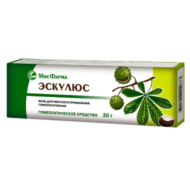 Купить Эскулюс 30 г мазь гомеопатическая