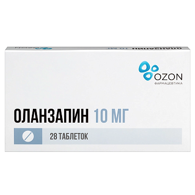 Купить Оланзапин 10 мг 28 шт таблетки диспергируемые в полости рта