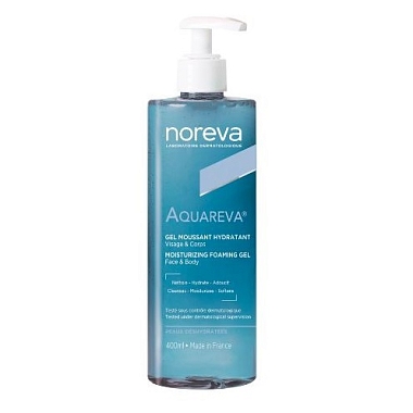 Купить Noreva Aquareva 400 мл гель для лица и тела очищающий увлажняющий