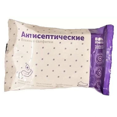 Купить Bona Mente 20 шт влажные салфетки антисептические