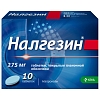 Купить Налгезин 275 мг 10 шт таблетки покрытые пленочной оболочкой