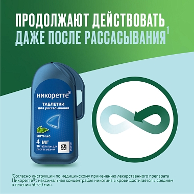 Купить Никоретте 2 мг 20 шт таблетки для рассасывания мятные