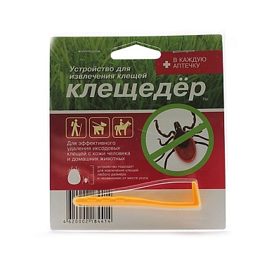 Купить Клещедер 1 шт устройство для извлечения клещей