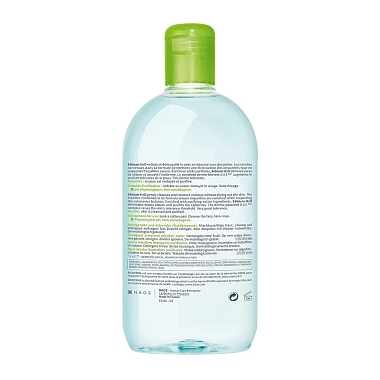 Купить Bioderma Sebium H2O 500 мл вода мицеллярная очищающая для жирной и проблеиной кожи