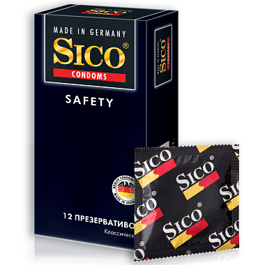 Купить Sico Safety 12 шт презервативы классические