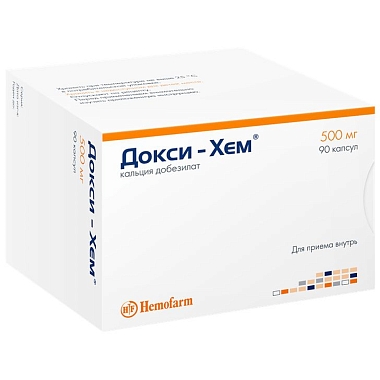Купить Докси-Хем 500 мг 90 шт капсулы
