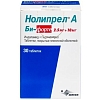 Купить Нолипрел А Би-форте 2,5 мг + 10 мг 30 шт таблетки покрытые пленочной оболочкой