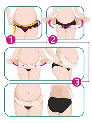 Купить Фэст бандаж дородовой универсальный (послеродовой) размер 100-104 модель 1444 бежевый