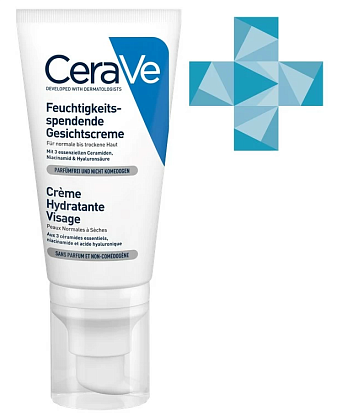 Купить CeraVe лосьон для лица 52мл увлажняющий д/нор и сух. кожи