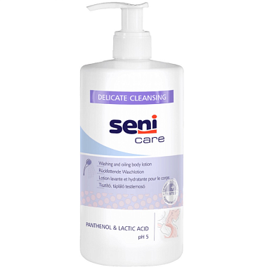 Купить Seni Care 500 мл лосьон моющий для сухой кожи