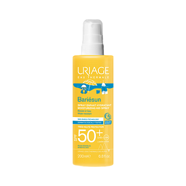 Купить Uriage Bariesun SPF 50+ 200 мл спрей солнцезащитный детский увлажняющий