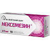 Купить Нексемезин 275 мг 10 шт таблетки покрытые пленочной оболочкой