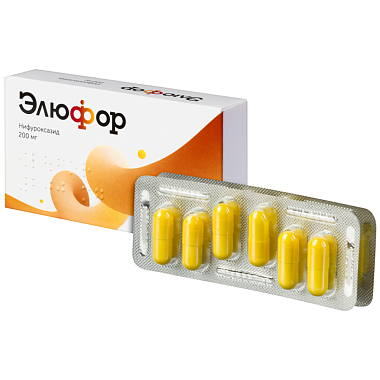 Купить Элюфор 200 мг 12 шт капсулы